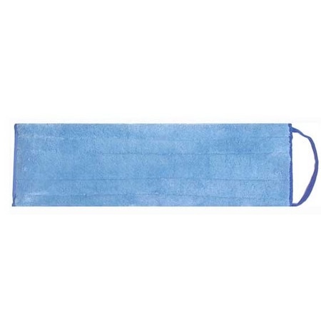 Gordon Brush eMOP&trade; Pads - Dry Pad Blue, Microfiber with Blue Piping, PK12 M553104